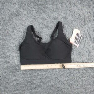 Shapermint Essentials Bra Womens L Black T-Shirt Wireless Lightly Lined NWT